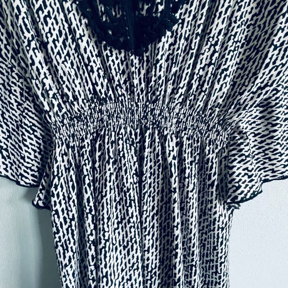 My Michelle Black and White Mini Dress - Picture 8 of 10